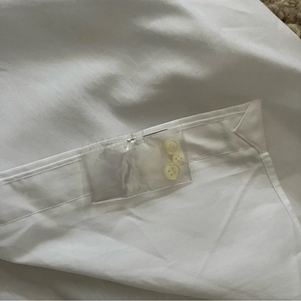 NWOT Ralph Lauren men’s white cotton button down shirt size 16 1/2 34/35. - Picture 7 of 7